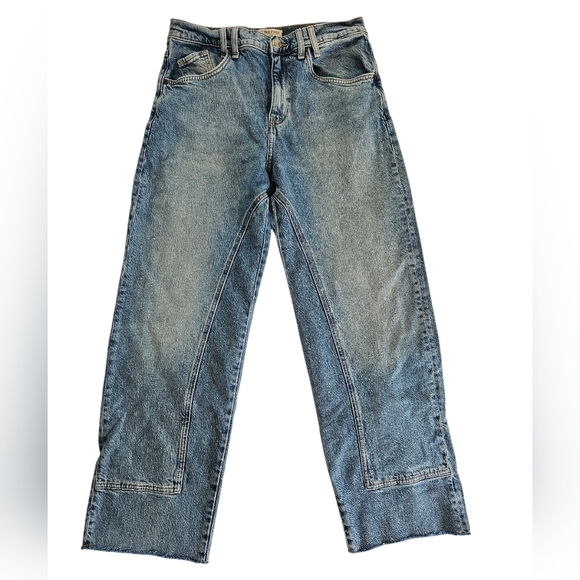 We The Free Classic Blue Straight Leg Jeans - Picture 2 of 10